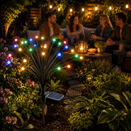 Solar Gartenlichter im Glühwürmchen-Design – Stimmungsvolle Beleuchtung für den Außenbereich